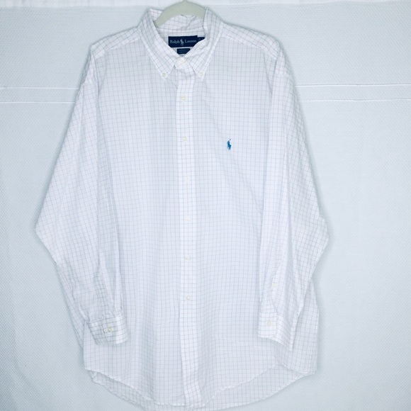Ralph Lauren Men’s Yarmouth Shirt Size 17 32/33 - Picture 2 of 8